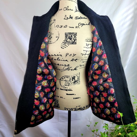 Betsy Johnson Wool Circle Coat - Picture 8 of 10